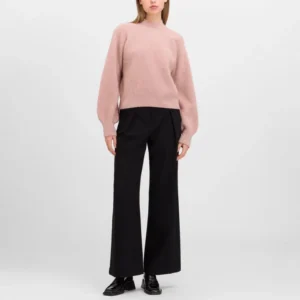Fashionable Autumn Winter Knitted Woolen Sweater Women's Casual Top Versatile Quality Cross-Border Knitwear Female Upper Body