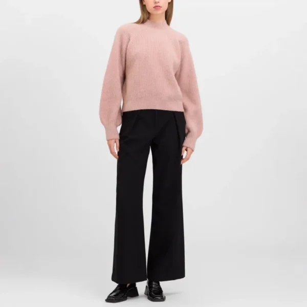 Fashionable Autumn Winter Knitted Woolen Sweater Women's Casual Top Versatile Quality Cross-Border Knitwear Female Upper Body